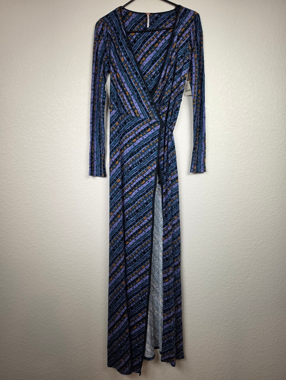 NWT $168 Free People XS Long Sleeve Maxi Dress